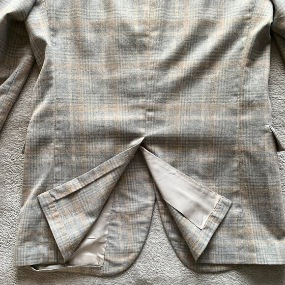 Vintage Plaid Sports Jacket. Clipper Craft by The Blade. See Measurements Below. - Picture 16 of 16